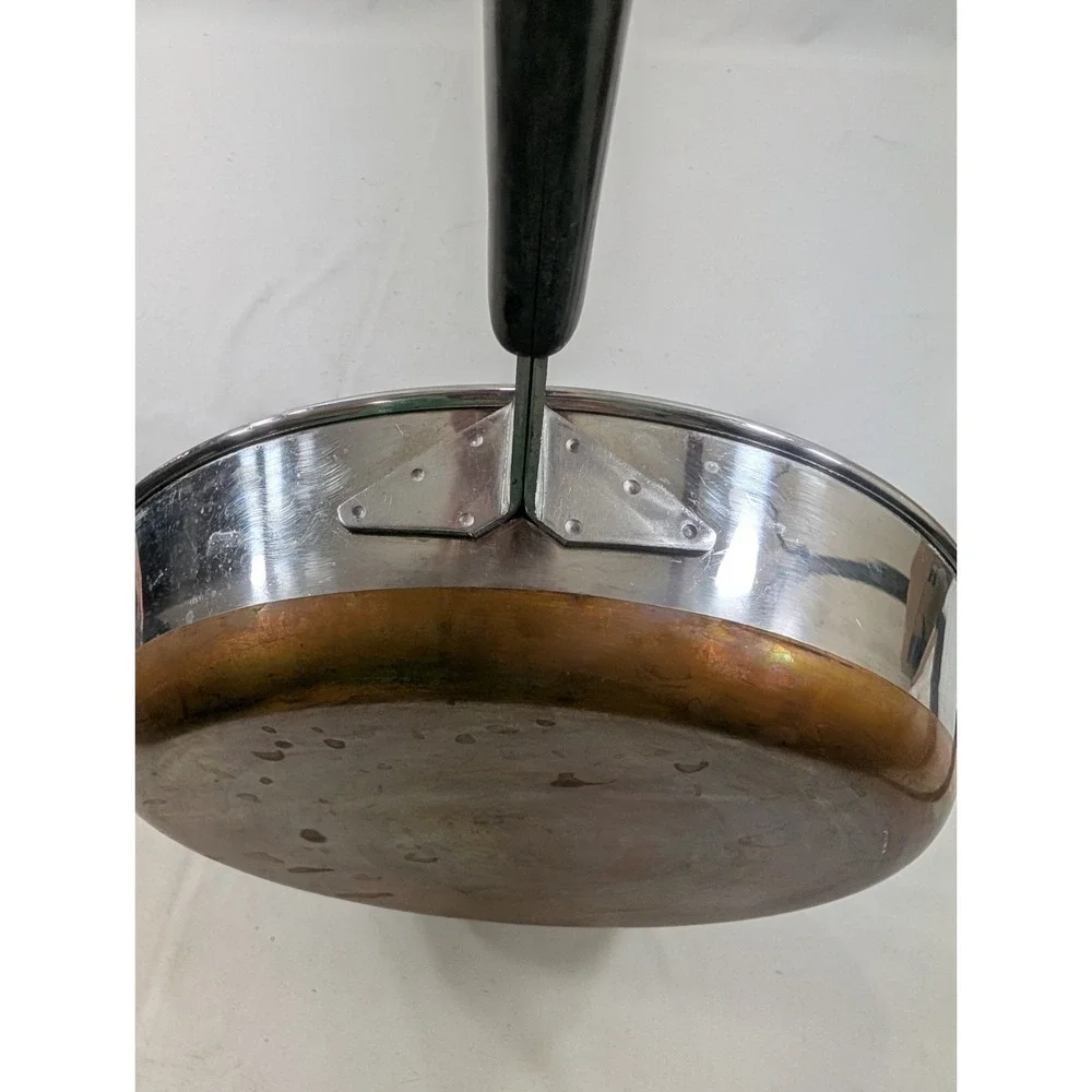 Revere Ware Copper Bottom 2272609 10 inch Skillet No Lid USA